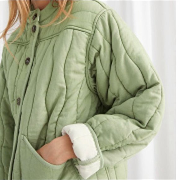 & OTHER STORIES reversible quilted jacket - Picture 2 of 7
